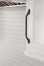 Amerock Ravino Pull Matte Black 6-5/16" Center to Center