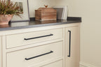 Amerock Monument Pull  Matte Black 12-5/8" Center to Center