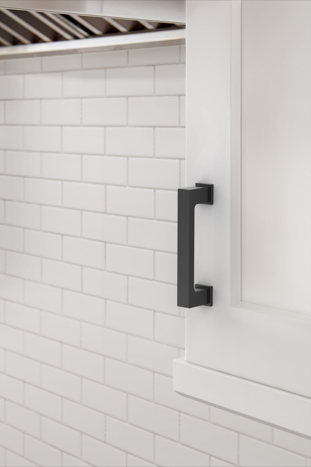 Amerock Bridgeport Pull  Matte Black 3" Center to Center