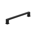 Amerock Bridgeport Pull  Matte Black 6-5/16" Center to Center