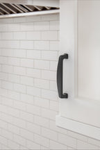 Amerock Franklin Pull  Matte Black 3-3/4" Center to Center