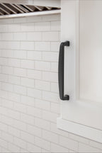 Amerock Franklin Pull  Matte Black 5-1/16" Center to Center