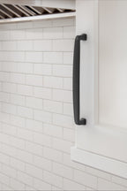 Amerock Franklin Pull  Matte Black 6-5/16" Center to Center
