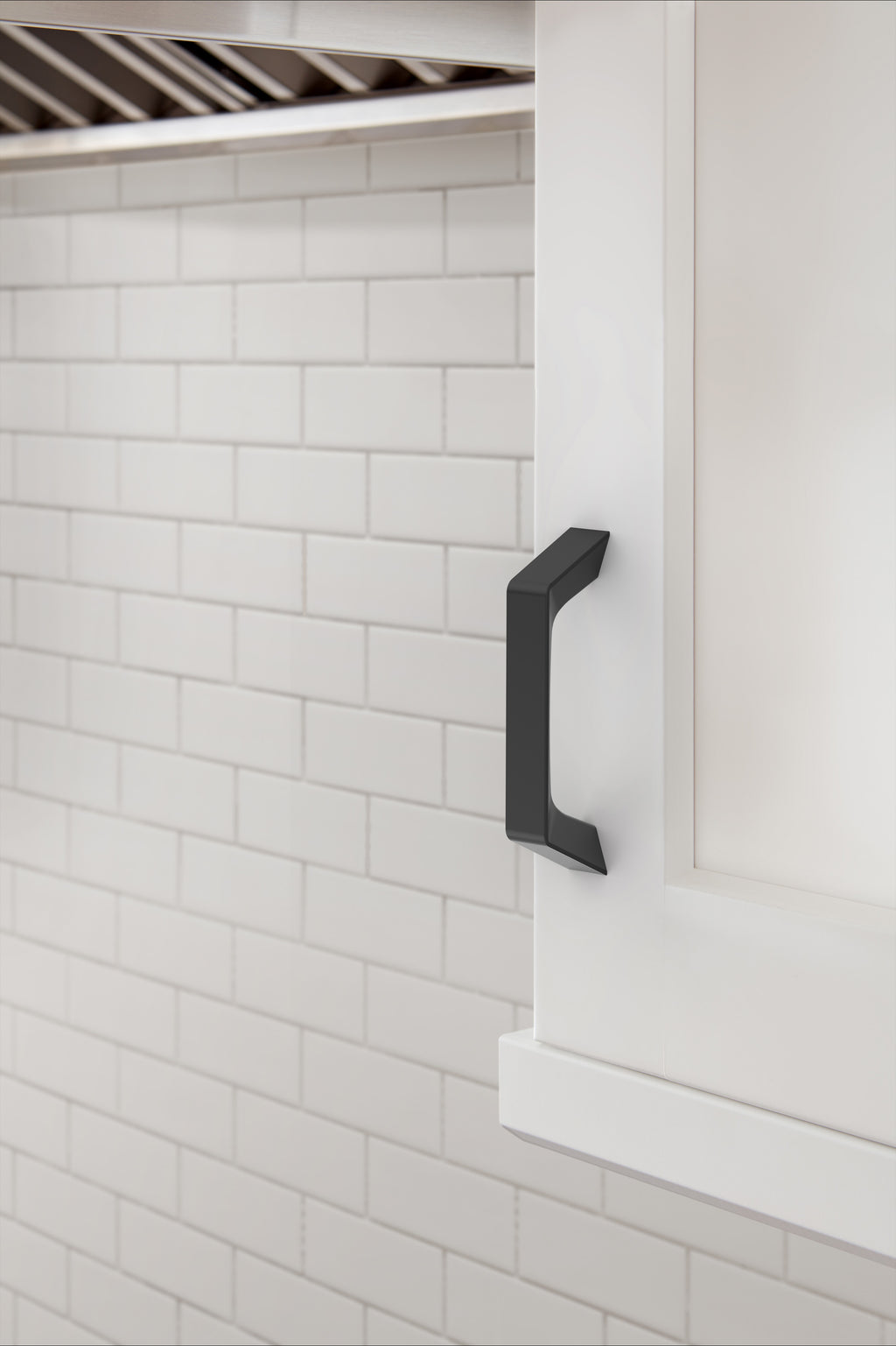 Amerock Evolve Pull  Matte Black 3" Center to Center