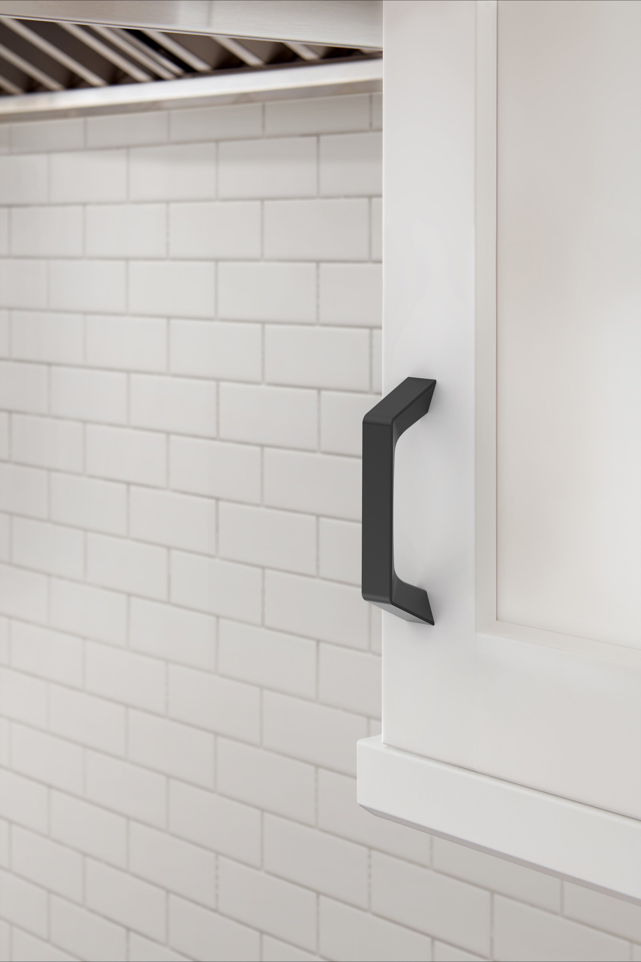 Amerock Evolve Pull  Matte Black 3" Center to Center