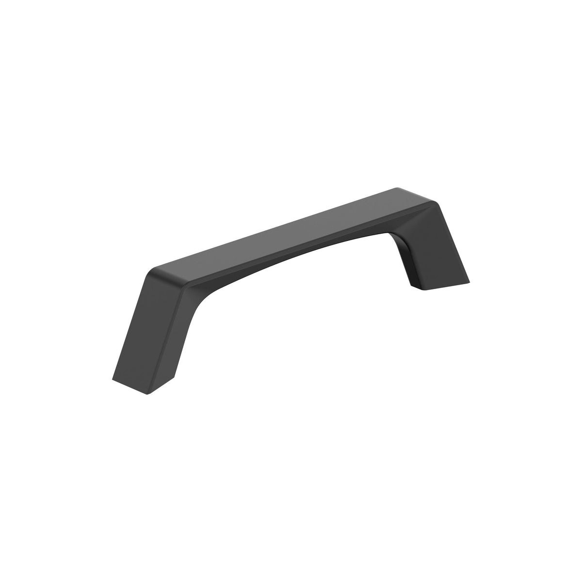 Amerock Evolve Pull Matte Black 3-3/4 in. Center-to-Center