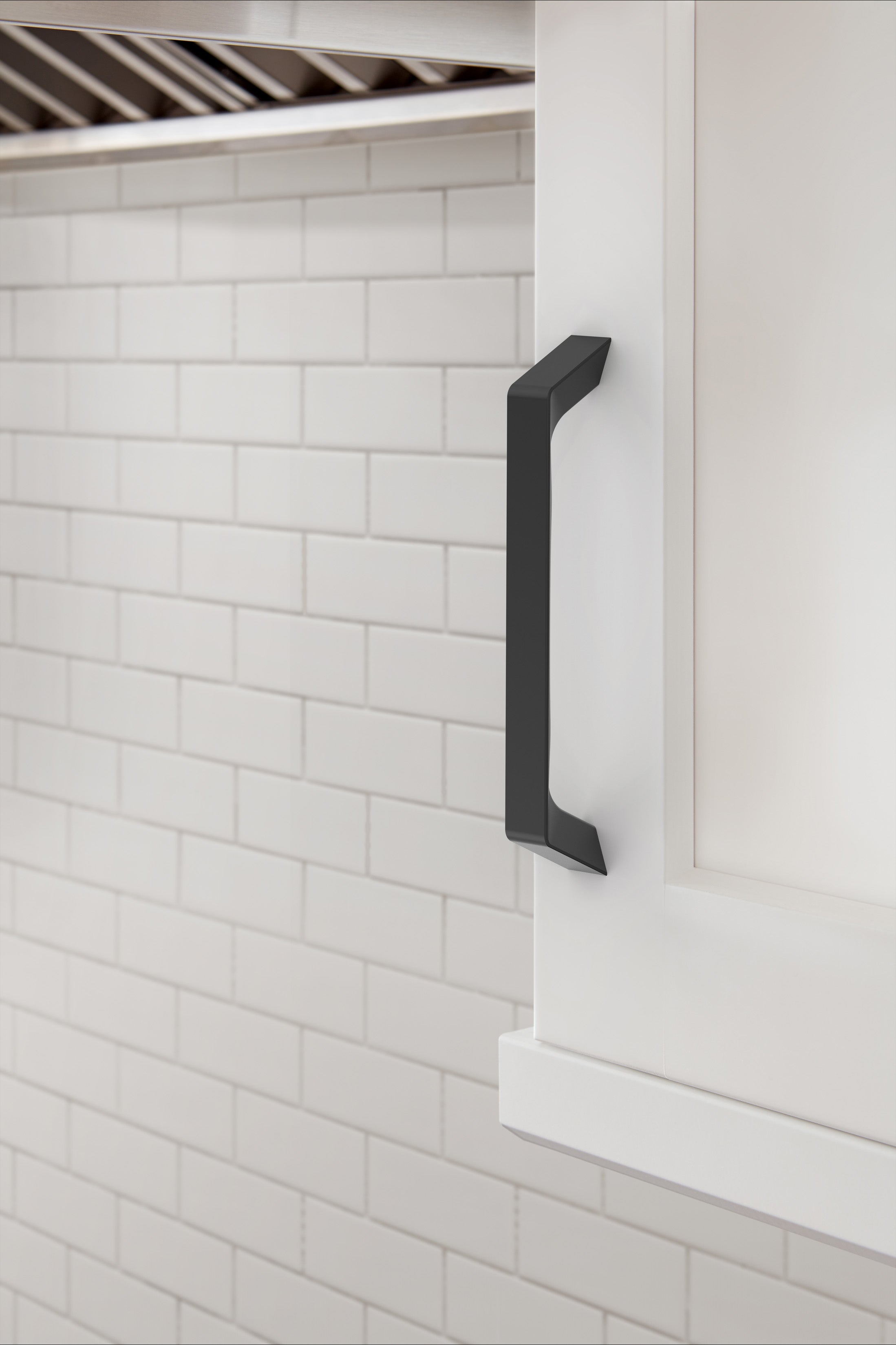 Amerock Evolve Pull  Matte Black 5-1/16" Center to Center