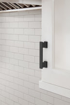 Amerock Triomphe Pull Matte Black 3" Center to Center