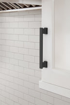 Amerock Triomphe Pull Matte Black 5-1/16" Center to Center