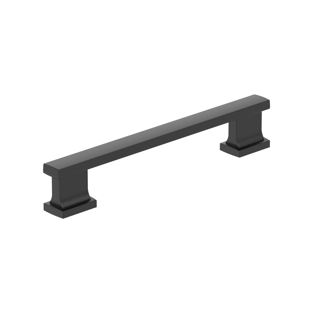 Amerock Triomphe Pull Matte Black 5-1/16 in. Center-to-Center