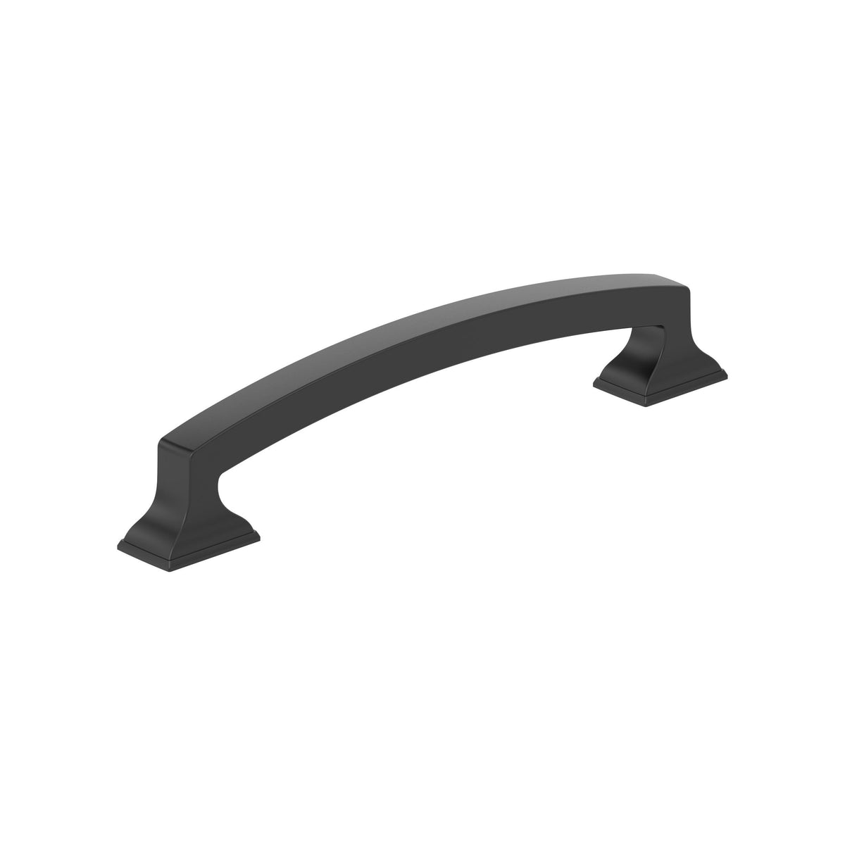 Amerock Incisive Pull Matte Black 5-1/16 in. Center-to-Center