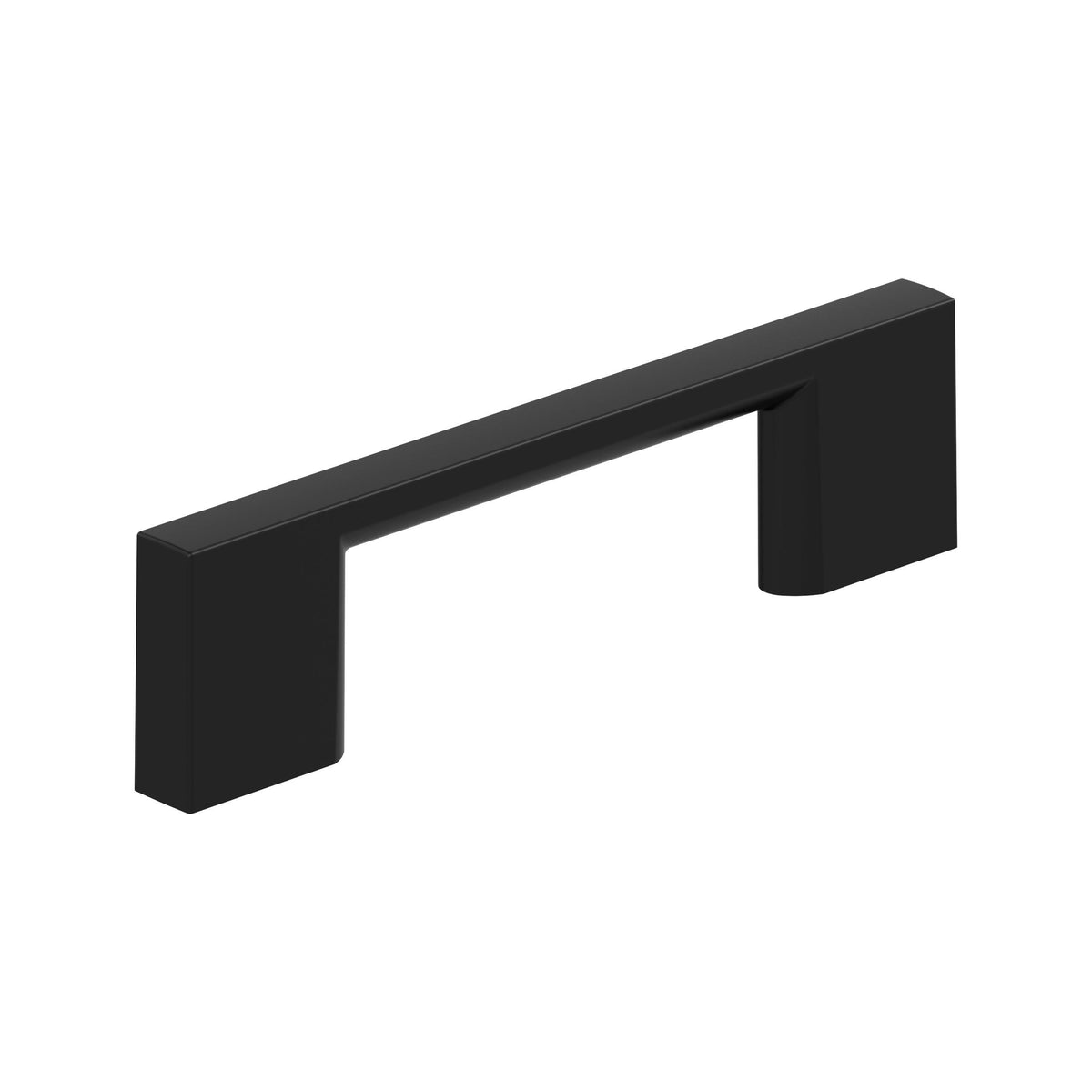 Amerock Cityscape Pull Matte Black 3 in. Center-to-Center