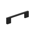 Amerock Cityscape Pull  Matte Black 3-3/4" Center to Center