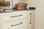 Amerock Cityscape Pull  Matte Black 10-1/16" Center to Center