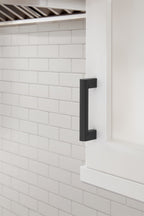 Amerock Composite Pull  Matte Black 3-3/4" Center to Center