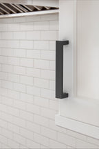 Amerock Augment Pull  Matte Black 5-1/16" Center to Center