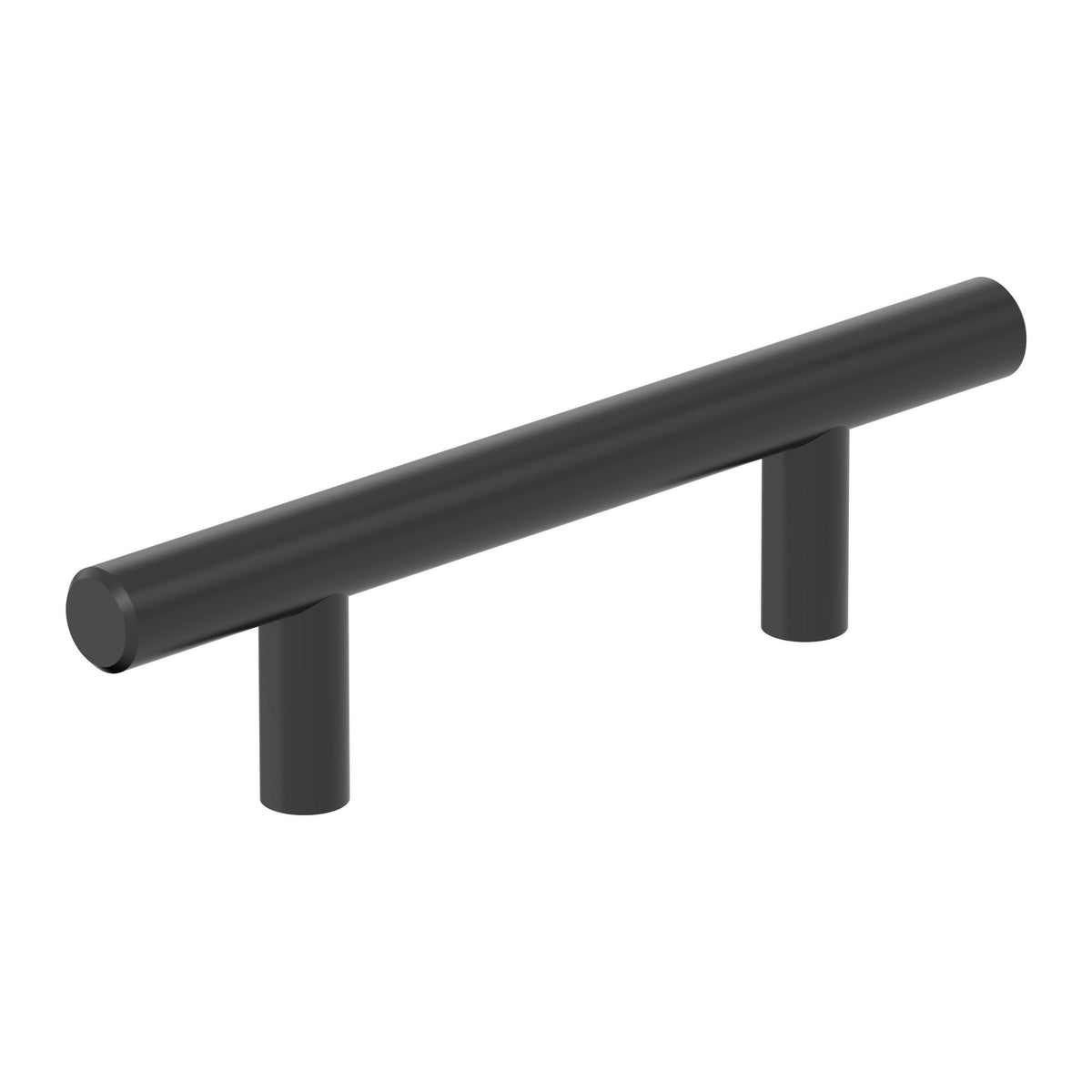 Amerock Bar Hollow Pull Matte Black 3" Center-to-Center
