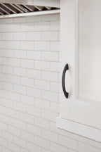 Amerock Arc Pull  Matte Black 3" Center to Center