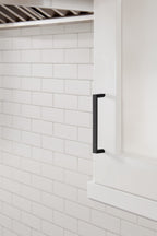 Amerock Metro Pull  Matte Black 3-3/4" Center to Center