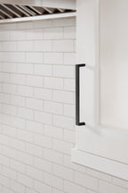 Amerock Metro Pull  Matte Black 5-1/16" Center to Center