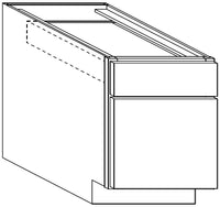 Office Base Cabinet 21 W X 29-1\4 H X 24 D - Sierra Paint by Legend