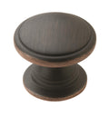 Amerock Ravino Knob 1-1/4" Diameter, Oil-Rubbed Bronze