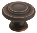 Amerock Inspirations Knob  Oil-Rubbed Bronze 1-3/4" Diameter