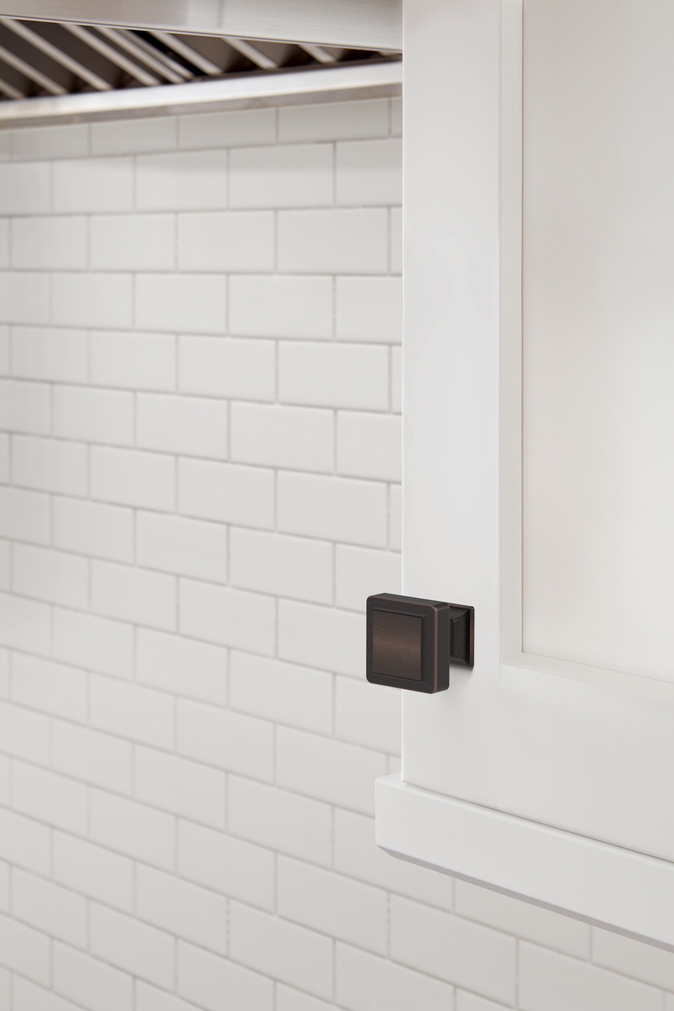 Amerock Eleva Knob 1-3/16" Diameter, Oil-Rubbed Bronze