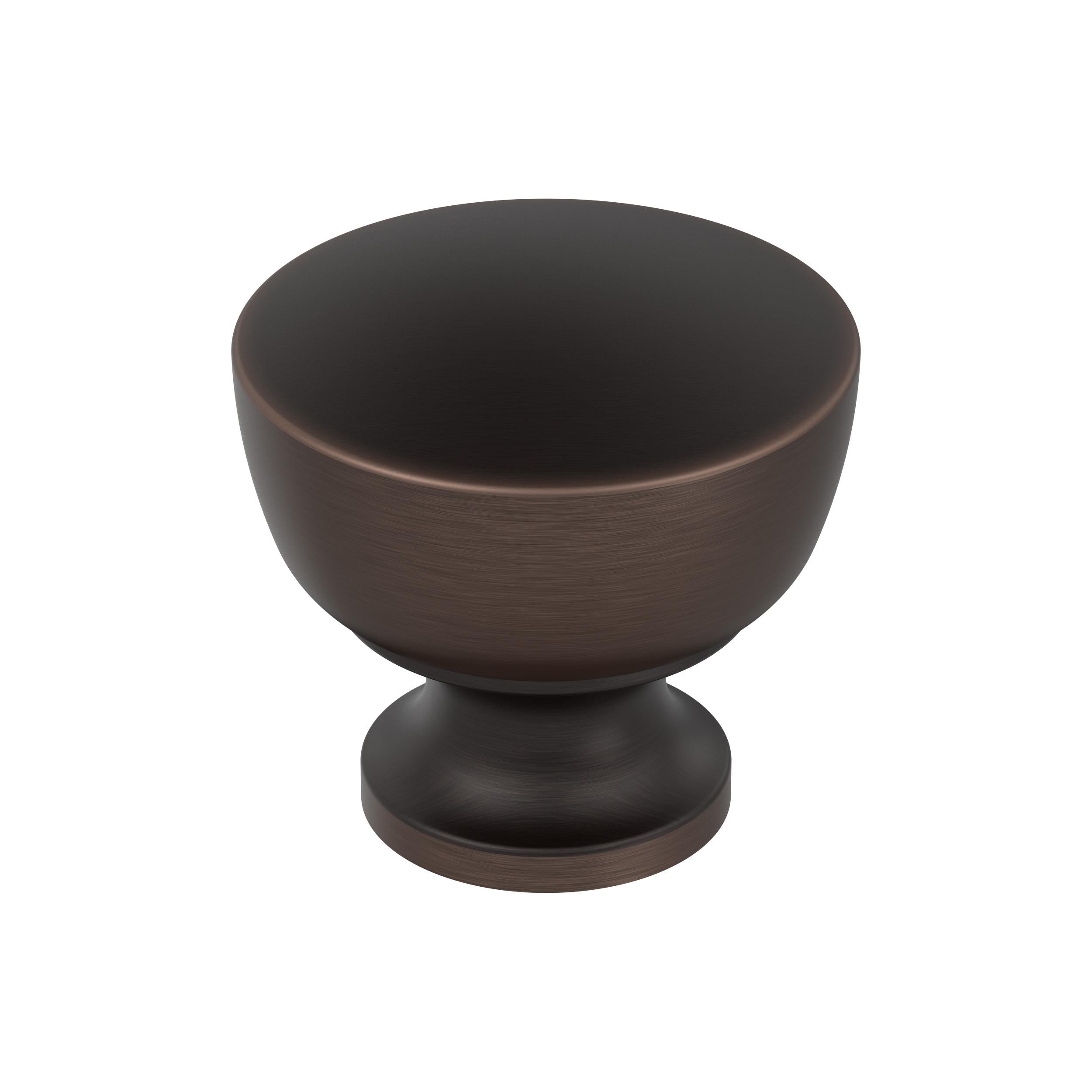 Amerock Chalice Knob 1-1/4" Diameter, Oil-Rubbed Bronze