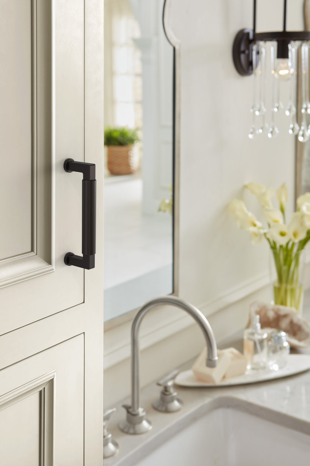 Amerock Balon Pull 3-3/4" Center To Center, Oil-Rubbed Bronze