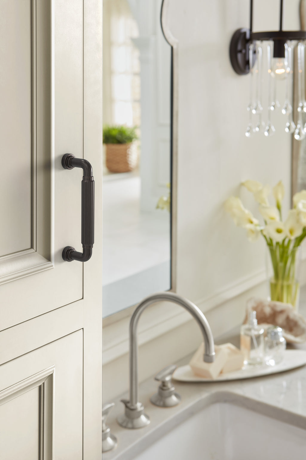 Amerock Cowrie Pull 3-3/4" Center To Center, Oil-Rubbed Bronze
