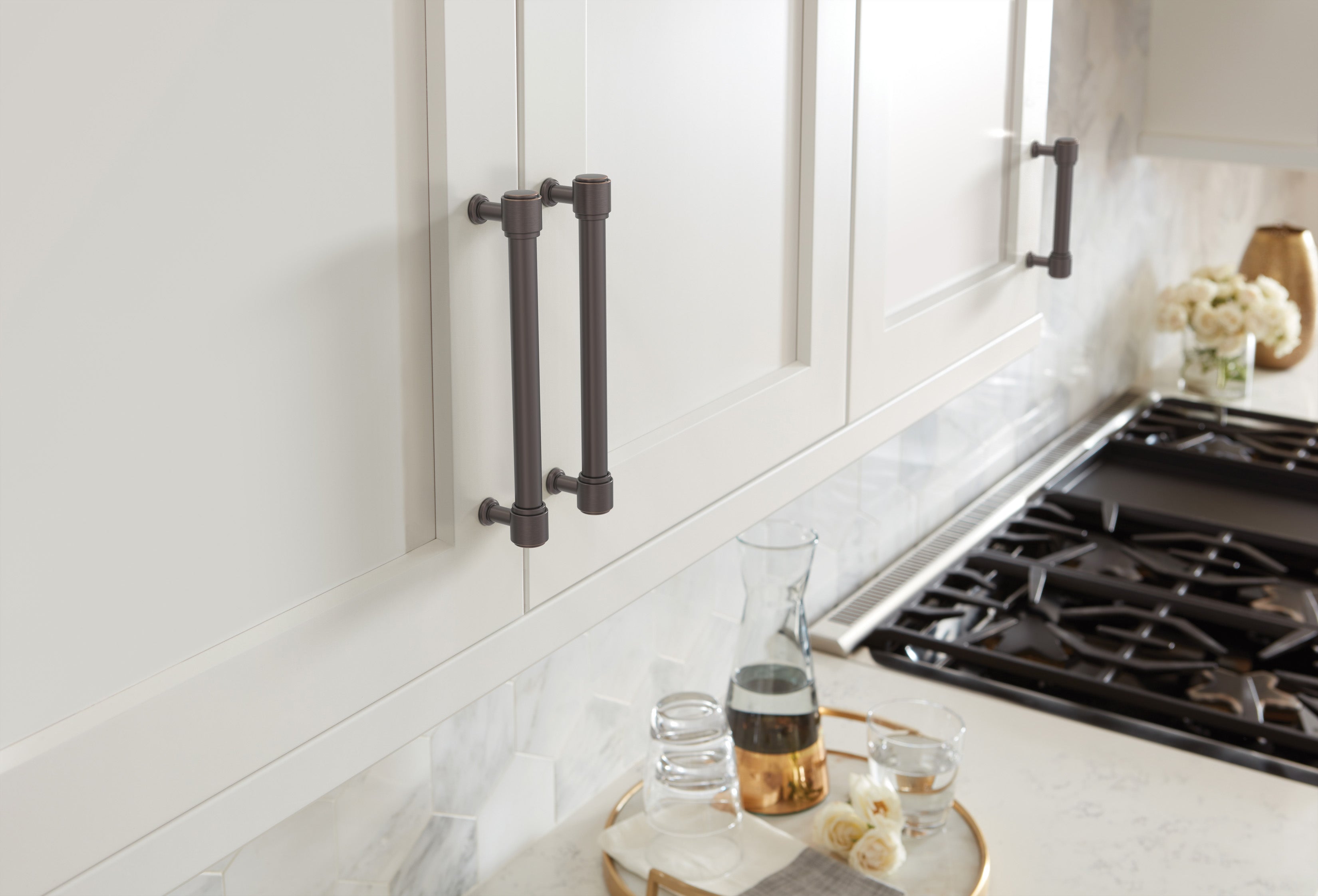 Amerock Faircrest Pull 6-5/16" Center To Center, Oil-Rubbed Bronze