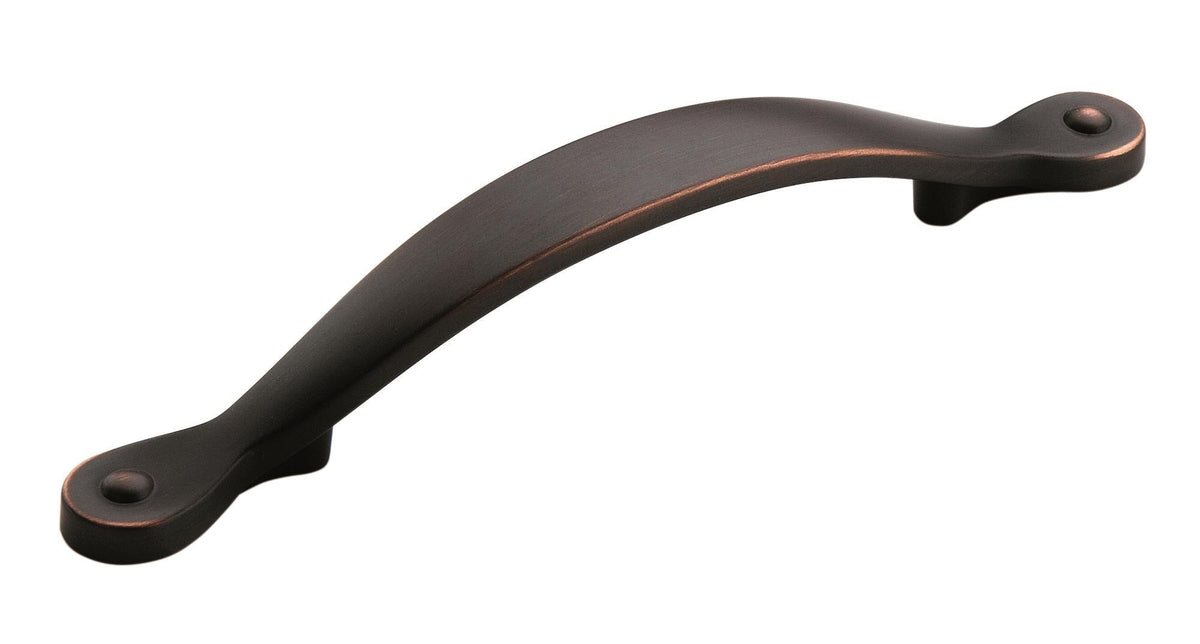 Amerock Inspirations Pull Oil Rubbed Bronze 3-3/4 in. Center-to-Center, Oil-Rubbed Bronze