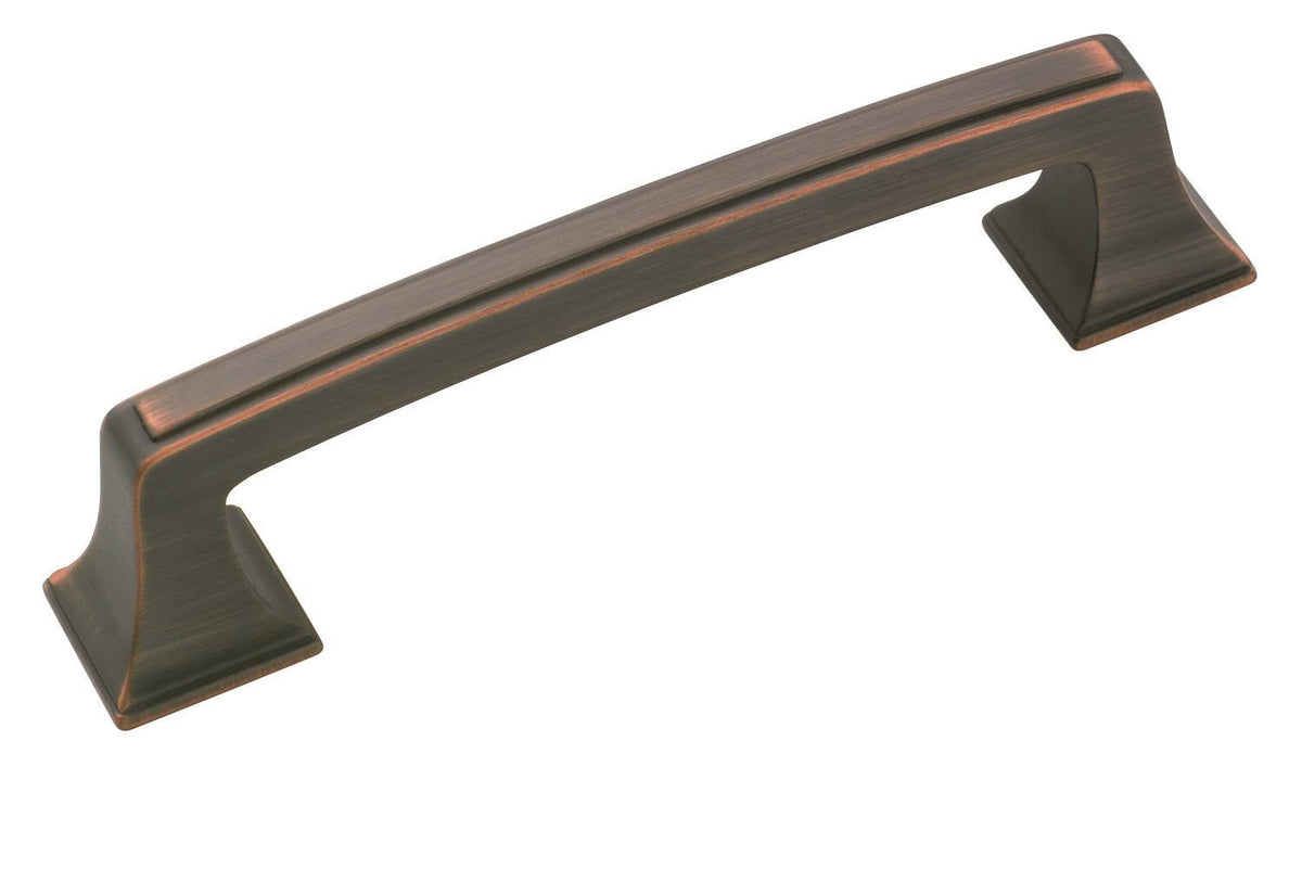 Amerock Mulholland Pull Oil Rubbed Bronze 3-3/4 in. Center-to-Center, Oil-Rubbed Bronze