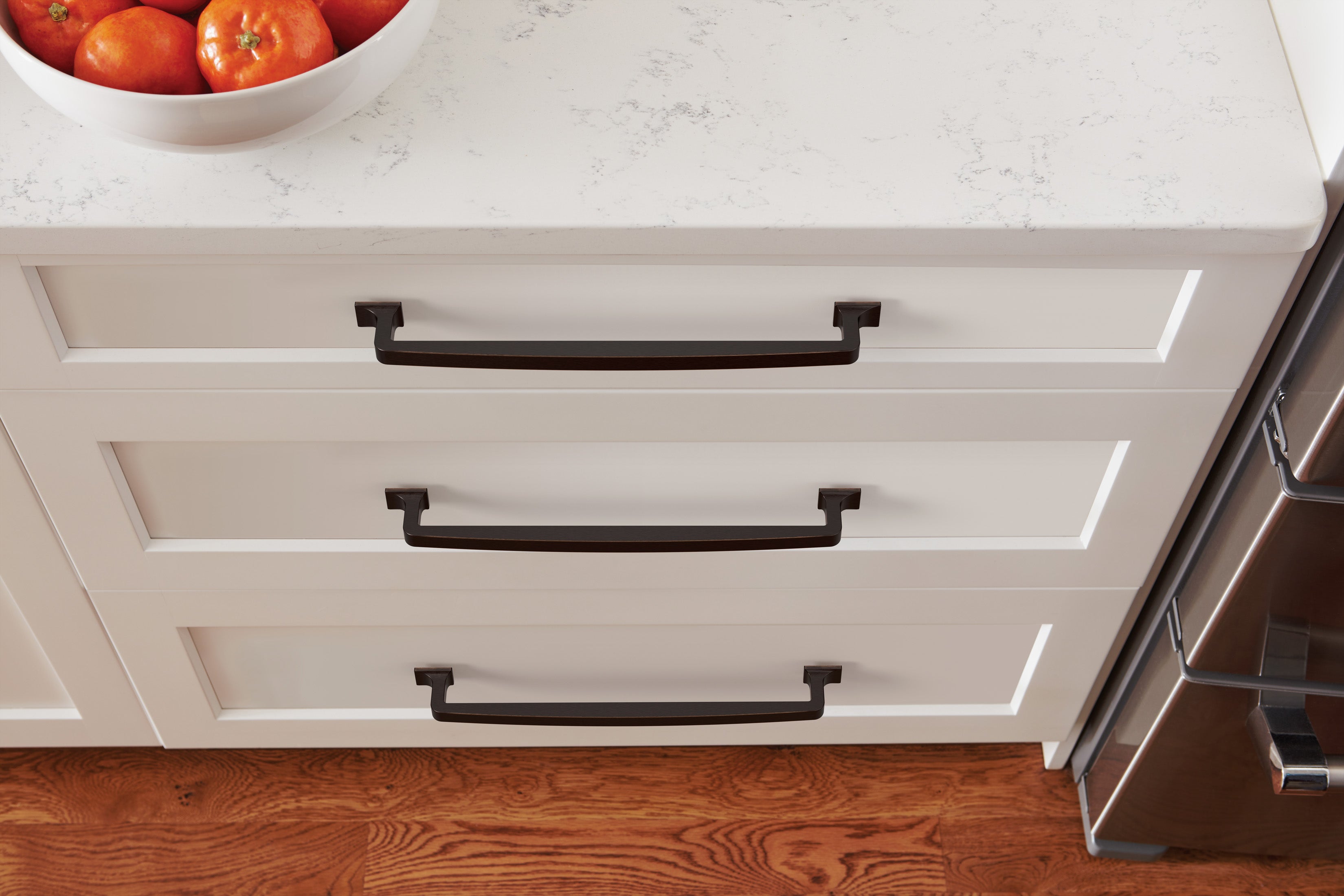 Amerock Westerly Pull 10-1/16" Center-to-Center, Oil-Rubbed Bronze