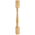 Hardware Resources Turned Post Cherry 42" Length 5" Width