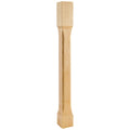 Hardware Resources Recessed Chamfered Post Cherry 42" Length 5" Width