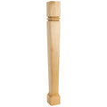 Hardware Resources Bullnose Tapered Post Cherry 42" Length 5" Width
