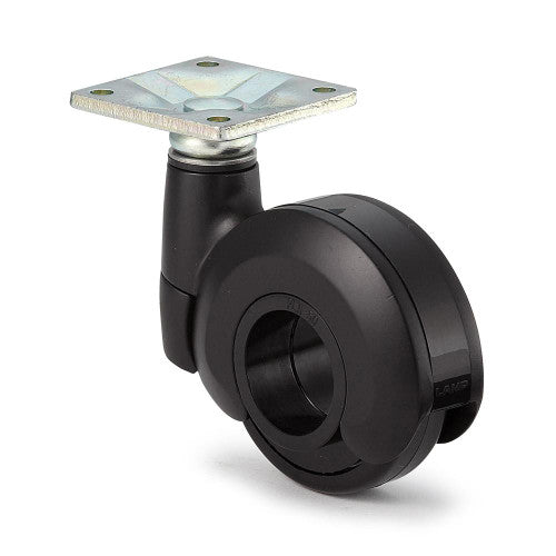 Sugatsune Plate Type Caster Black