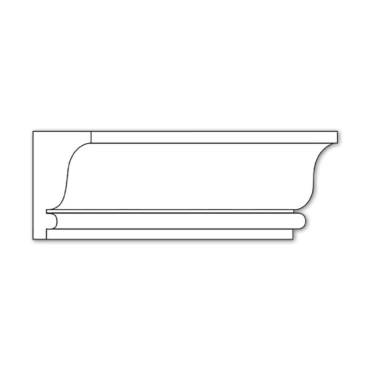 Small Traditional Corbel, 3 3/4"w x 7"h x 3 3/8"d Cherry