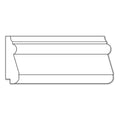 Small Infinity Corbel, 3 1/2"w x 6 5/8"h x 3 7/8"d Maple