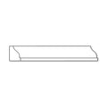 Small Scrolled Split Corbel, 3 3/4"w x 4 7/8"h x 3/4"d, 2 pair Lindenwood