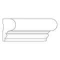 Small Splicer, 1 1/2''w x 1 5/8''h x 3/4''d, (accepts up to 1"w x 2"d) Cherry