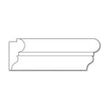 Panel Moulding, 1''w x 3/4''d Resin