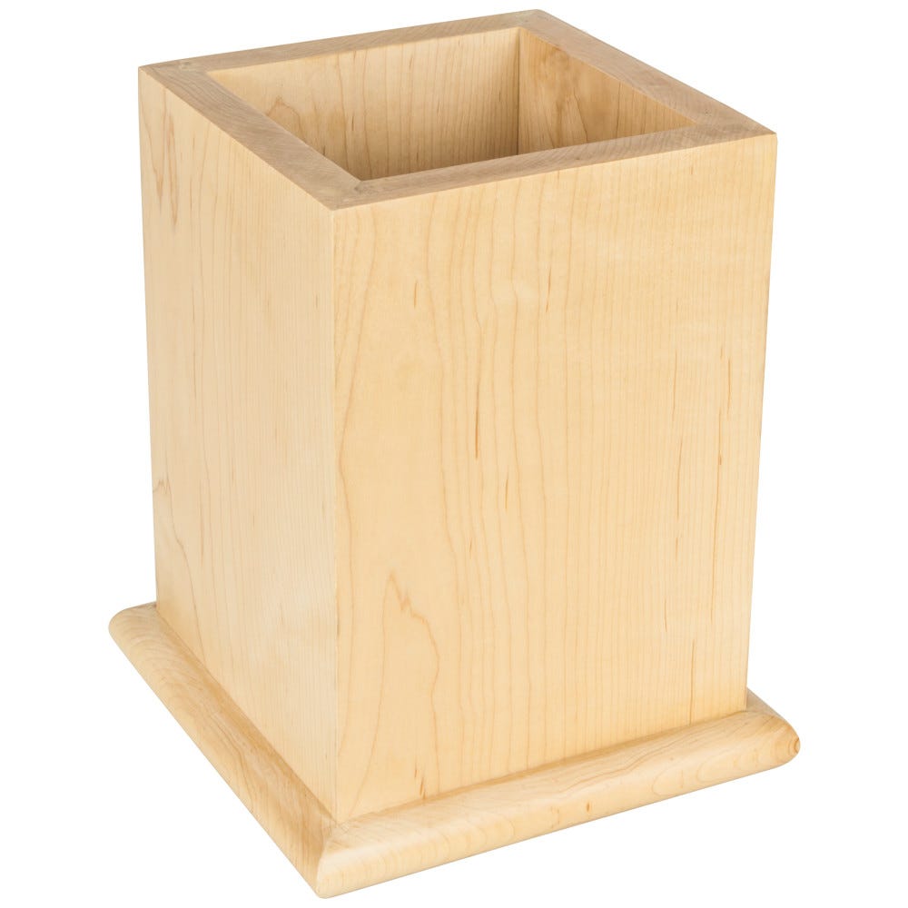 Hardware Resources Bullnose Post Sleeve White Birch 6-3/8" Width