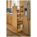 Hardware Resources Tall Wood Pantry Cabinet Pullout 5-1/2" Width 48" Height
