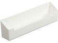 KV Plastic Sink Front Tray, 3" Height, 11" Width, 2" Depth White, Multiples of 10