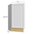 Base Transitional 12 W X 34-1/2 H (Left) - Hallmark Frost by Fabuwood