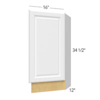 Base Transitional 12 W X 34-1/2 H (Right) - Hallmark Frost by Fabuwood