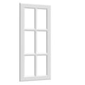 Door Prepped for Glass for W1842 18 W X 42 H - Hallmark Frost by Fabuwood